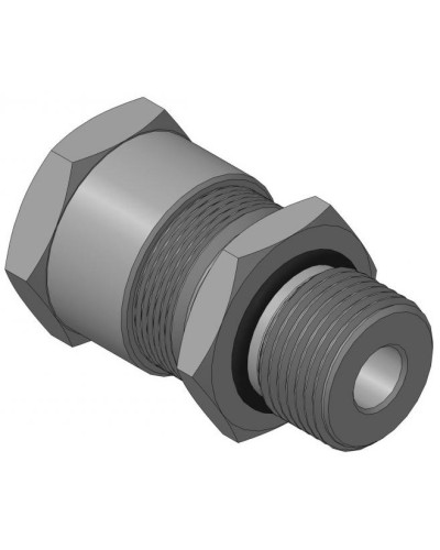 Кабельный ввод с резьбой G1/2 для открытой прокладки кабеля с проходным диаметром d=4-8 мм Спектрон КВН-ЕХЕ-8-Н-G1/2 в Ижевске Аксессуары для кабель-канала Pintop.ru