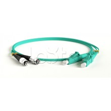 Патч-корд волоконно-оптический Hyperline FC-D2-503-LC/PR-LC/PR-H-1.5M-LSZH-AQ