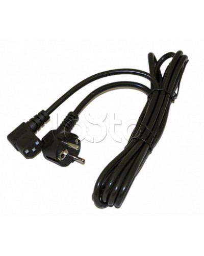Кабель питания монитор-компьютер Hyperline PWC-IEC13A-SHM-3.0-BK в Ижевске Патч-корды и пигтейлы Pintop.ru