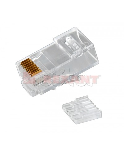 Джек штекер 8Р8С CAT 5e экран (5шт/уп) PROCONNECT 05-1023-9 в Ижевске Коннекторы Pintop.ru