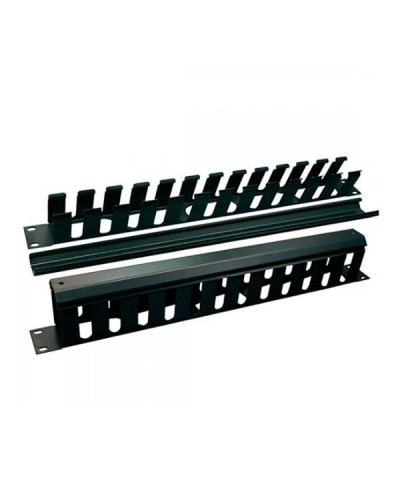 Органайзер кабельный 19 c крышкой на 24 порта, 2U TWT TWT-ORG/CV24-2U в Ижевске Кабельные органайзеры Pintop.ru