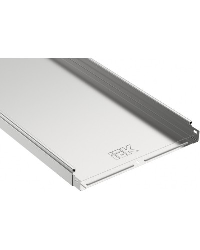 ESCA Лоток неперфорированный 50х400х3000-1,2 IEK (CLN10-050-400-120-3) в Ижевске Аксессуары для лотков Pintop.ru