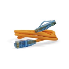 Патч-корд RJ45-RJ45, 4 пары, UTP, кат.6, LSZH (2м) Hyperline PC-LPM-UTP-RJ45-RJ45-C6-2M-LSZH-OR
