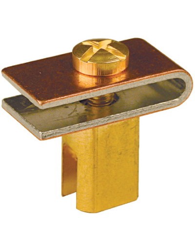 Усиленная клемма заземления для проволочного лотка DKC FC37303 в Ижевске Аксессуары для лотков Pintop.ru