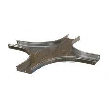 Ответвитель X-образный горизонтальный плавный Hyperline RST-CXS-400-50-0,8-R100-SZ