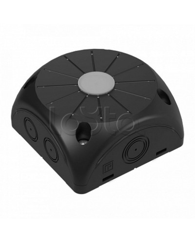 Коробка распределительная 60-0500-9005 для видеокамер двухкомпонентная безгалогенная (HF) черная 100х100х50 (20шт/кор) Промрукав в Ижевске Распределительные коробки Pintop.ru