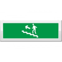 Табло М-2-12 Человек по лестнице вверх двухстороннее(ИП Раченков А.В.)