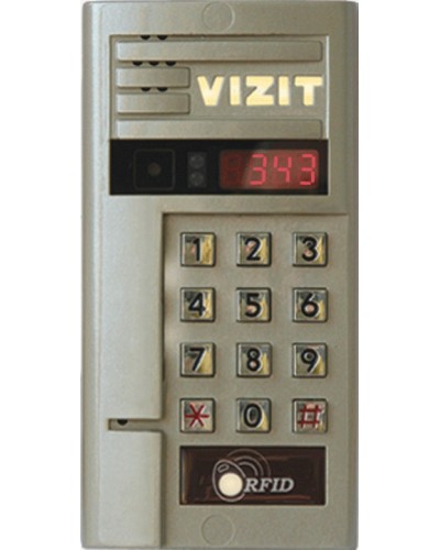 Блок вызова домофона Vizit БВД-343RCPL в Ижевске Блоки вызова многоабонентные Pintop.ru