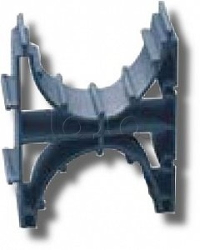 Держатель расстояния (кластер) для двустенных труб, д.110, одинарный DKC (025111) в Ижевске Держатели, клипсы, скобы Pintop.ru