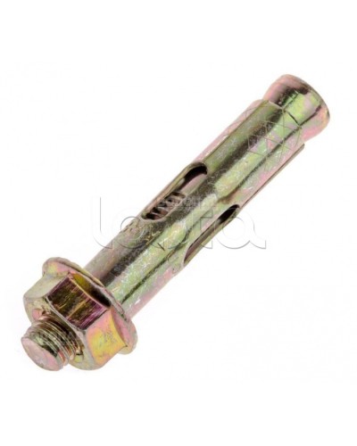 Анкерный болт с гайкой оцинкованный М6/8х65 (100 шт/уп) Промрукав (PR08.2348) в Ижевске Крепеж Pintop.ru