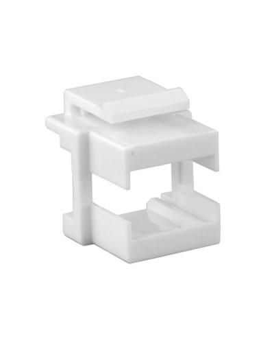 Вставка формата Keystone Jack, для проходного адаптера SC или dLC Hyperline (KJ1-SC/DLC-WH) в Ижевске Модули Keystone Pintop.ru