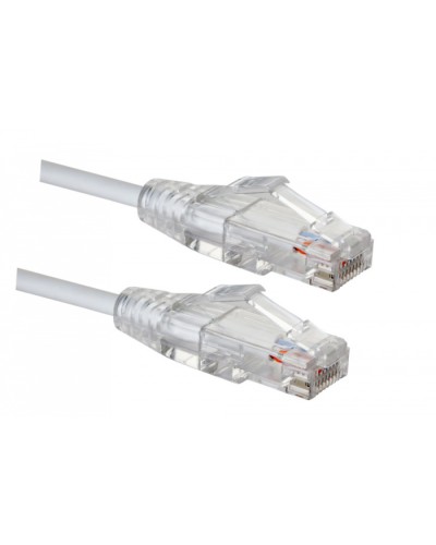Коммутационный шнур категории 5e SLIM LINE, U/UTP, LSZH, T568B, 5 м, белый Eurolan (21S-U5-05WT) в Ижевске Патчкорды (медные) Pintop.ru