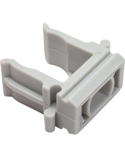 Крепёж-клипса для труб ø16 мм, серая (100 шт/уп)Rexant (28-0116-2) в Ижевске Держатели, клипсы, скобы Pintop.ru