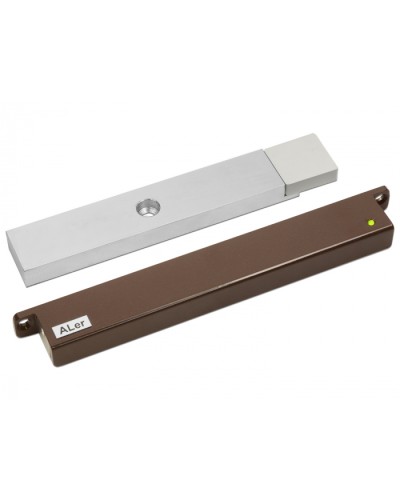 Замок электромагнитный Aler AL-200 PRemium (12 В, коричневый) в Ижевске Электромагнитные замки Pintop.ru