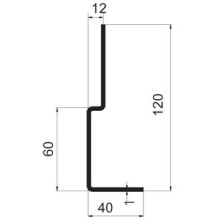 Наличник наружный Vizit ННЦ-120-210(250)