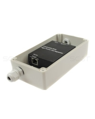 Уличный удлинитель PoE af/at/bt по витой паре до 280м (до 48.86Вт) SC&T IP04R-SO в Ижевске Видеоусилители, Модуляторы, Делители Pintop.ru