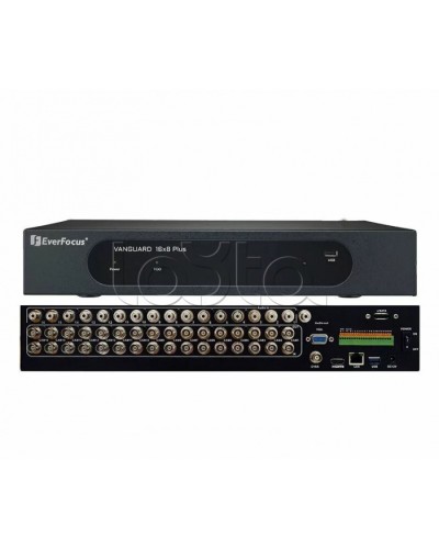Видеорегистратор 16-канальный EverFocus VANGUARD II 16x8H Plus в Ижевске Видеорегистраторы гибридные Pintop.ru