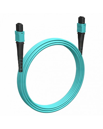 Кабельная сборка MPO(F) -MPO(F)-12 волокон 50/125 OM3, 2 m Cabeus (FOP-50-OM3-12-MPO(F)-12-MPO(F)-B-2m) в Ижевске Кабельные сборки (оптические) Pintop.ru