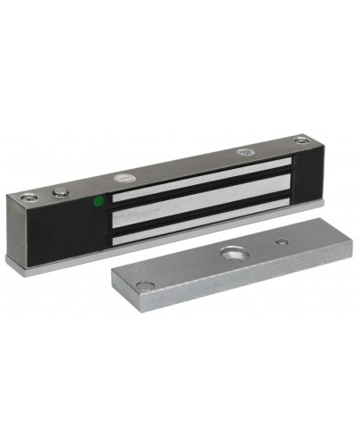 Smartec ST-EL143DLW-SS - Электромагнитный замок, уличное исполнение, СИД, датчик положения двери, IP68, нержавеющая сталь, усилие 140-150 кг. в Ижевске Электромагнитные замки Pintop.ru