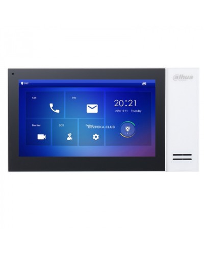 Монитор видеодомофона IP 7 дюймовый Dahua DH-VTH2421FW-P в Ижевске Абонентские IP устройства Pintop.ru