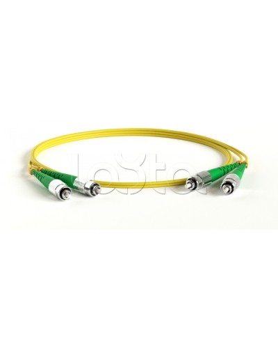 Патч-корд волоконно-оптический Hyperline FC-D2-9-FC/AR-LC/AR-H-1M-LSZH-YL в Ижевске Патч-корды оптические Pintop.ru