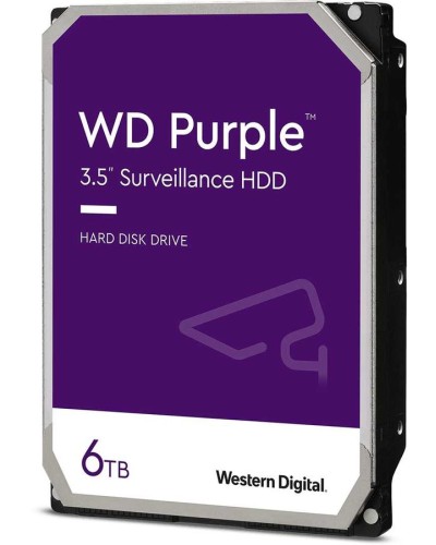 Жесткий диск Western Digital Purple HDD 6 Tb SATA-III 3.5 WD62PURZ в Ижевске Жесткие диски (HDD) Pintop.ru