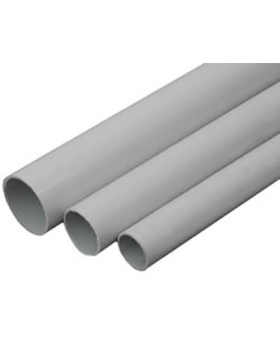 Труба АБС гладкая, для аспирационной системы, т/г, 25/22мм (3м), серый Экопласт 26025-GR в Ижевске Пожарные извещатели Pintop.ru