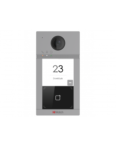 Вызывная панель HiWatch VDP-D4211W(B)/Flush в Ижевске Вызывные видеопанели малоабонентные Pintop.ru