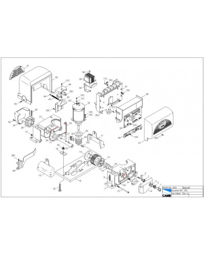 Корпус T152 Came 119RIR062 в Ижевске Запчасти для шлагбаумов и автоматики Pintop.ru