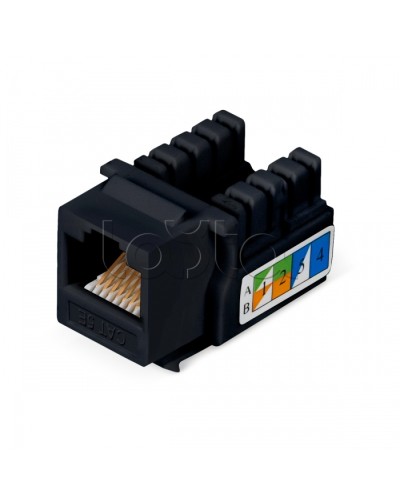Вставка Cabeus KJ-RJ45-Cat.5e-90-BK в Ижевске Модули Keystone Pintop.ru