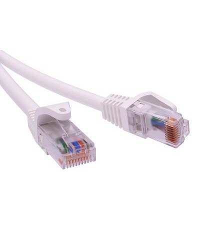 Патч-корд неэкранированный CAT5E U/UTP 4х2, LSZH, белый, 2м DKC RN5EUU4520WH в Ижевске Патчкорды (медные) Pintop.ru
