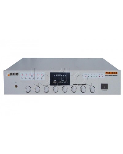 Микшер-усилитель ROXTON MZ-360 в Ижевске Система оповещения и трансляции Roxton Pintop.ru