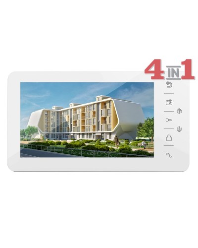 Монитор цветного видеодомофона Tantos Prime HD (White) в Ижевске Абонентские видеоустройства Pintop.ru