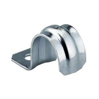 Скоба крепления металлическая однолапковая 12 мм Промрукав