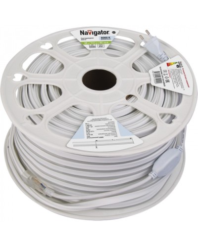 Лента светодиодная Navigator 71 930 NLS-2835WW92-9-IP67-220V-NEONLED R20 в Ижевске Источники света(Лампы) Pintop.ru