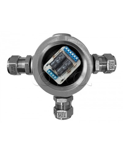 Магнито-Контакт УК-ВК-Ех-12 АЯКС Т, с тремя кабельными вводами Ех МКВМ 20 в Ижевске Комутационные взрывозащищенные коробки Pintop.ru