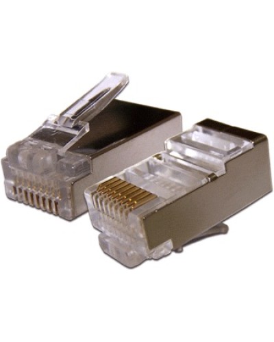 Коннектор RJ45 STP 8P8C, cat.6A TWT TWT-PL45/S-8P8C-6A в Ижевске Коннекторы и разъемы Pintop.ru