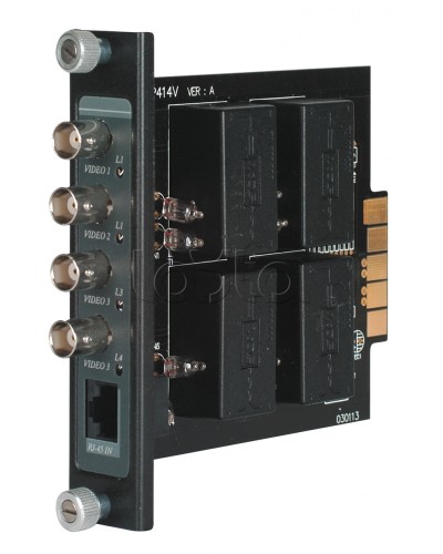 Приемник пассивный 4-х видеосигналов по витой паре, до 600 м SC&T TRP414VH в Ижевске Видеоусилители, Модуляторы, Делители Pintop.ru