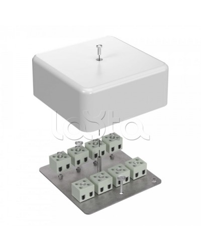 Коробка огнест для кабель-канала 40-0470-FR6.0-16 Е15-Е60 (латунь) 103х103х45 Промрукав (40-0470-FR6.0-16-Е60) в Ижевске Распределительные коробки Pintop.ru