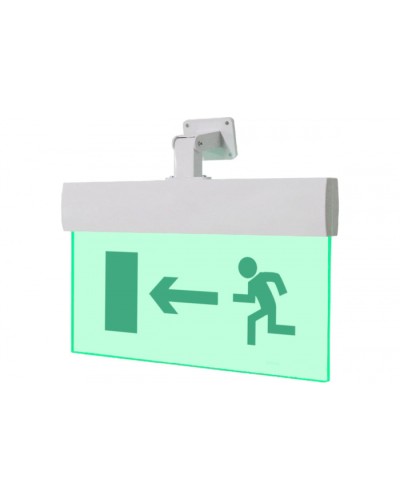 Табло М-220-УЛЬТРА Человек влево в дверь (универс. крепл.) (ИП Раченков А.В.) в Ижевске Оповещатели Pintop.ru