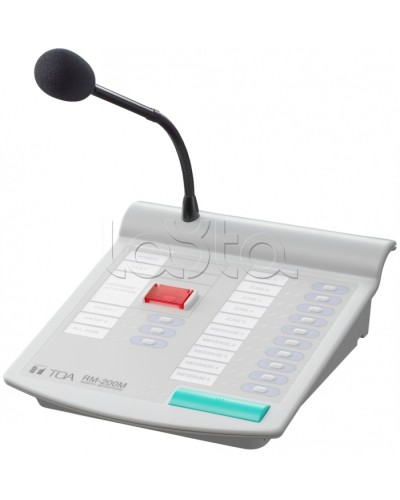 Панель микрофонная TOА RM-200M S в Ижевске Системы оповещения и трансляции TOA Pintop.ru