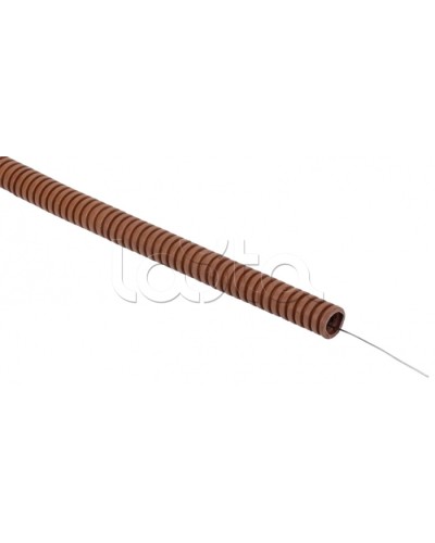 ELASTA Труба гофр. ПВХ d=25мм с зондом дуб (25м) IEK (ET-TG21-121-025-025-K24) в Ижевске Труба гофрированная Pintop.ru