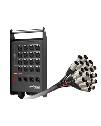 Кабель многожильный со сценической коробкой, с разъемами Roxtone+Neutrik ROXTONE STBN1604L35 в Ижевске Аксессуары для СОУЭ Pintop.ru