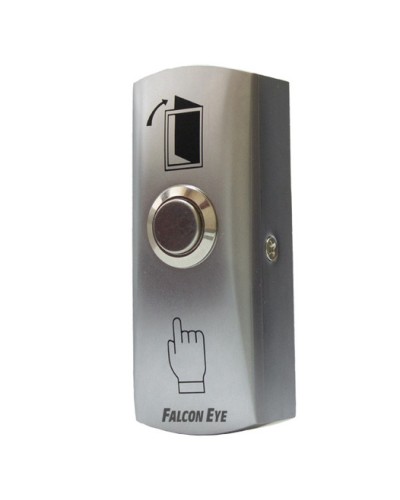 Кнопка выхода металлическая накладная Falcon Eye FE-EXIT в Ижевске Кнопки выхода Pintop.ru