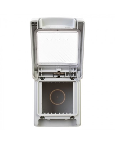 Коробка для настенного монтажа Avanti, IP55, серая, 2 модуля DKC (4403932) в Ижевске Распределительные коробки Pintop.ru