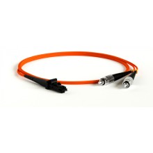 Патч-корд волоконно-оптический Hyperline FC-D2-50-FC/PR-MTRJM/PR-H-1M-LSZH-OR