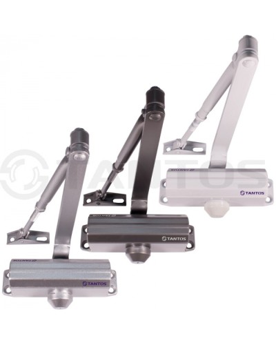 Доводчик дверной Tantos TS-DC085 Freeze (Белый) в Ижевске Доводчики Pintop.ru