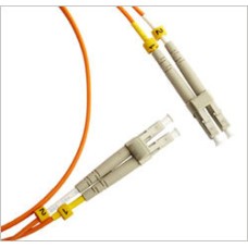 Патч-корд оптический LSZH, дуплексный, LC/PC-LC/PC, MM 50/125, 3м LANMASTER LAN-2LC-2LC/OM2-3.0