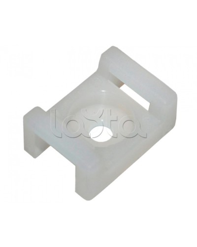 Площадка под винт 21.9x15.9мм (д. 5мм) для стяжки (100 шт) Hyperline TM-3S10C в Ижевске Стяжки-хомуты Pintop.ru