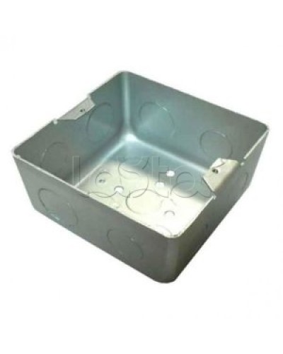 Коробка для люков LUK/1.5BR, LUK/1.5AL в пол, металлическая для заливки в бетон Экопласт 70116 в Ижевске Системы лючков и колонн Pintop.ru